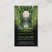 グリーンエコファンタジーアート名刺 名刺 (正面)