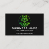 グリーンエコフレンドリー造園ツリーサービス 名刺 (正面)