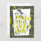 グリーンエッグとハム |できない ポストカード (正面/裏面)