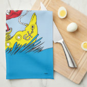 グリーンエッグとハム |どこも好きじゃない キッチンタオル (四つ折り)