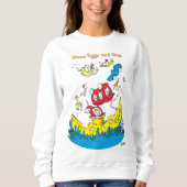 グリーンエッグとハム |どこも好きじゃない スウェットシャツ (正面)