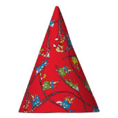 グリーンエッグとハム |トレインパターン パーティーハット (右)