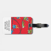 グリーンエッグとハム |トレインパターン ラゲッジタグ (裏面横)