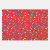 グリーンエッグとハム |トレインパターン ラッピングペーパーシート (正面3)