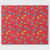 グリーンエッグとハム |トレインパターン ラッピングペーパー (フラット)