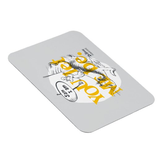 グリーンエッグとハム |私を許可 マグネット (右側)