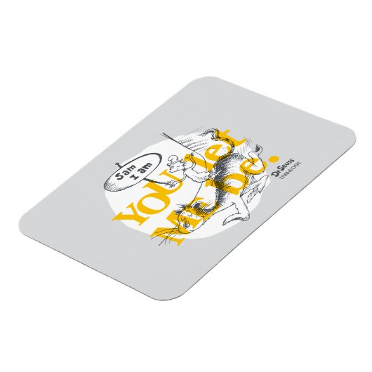 グリーンエッグとハム |私を許可 マグネット (左側)