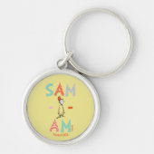 グリーンエッグとハム | Sam-I-Am キーホルダー (正面)