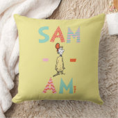 グリーンエッグとハム | Sam-I-Am クッション (ブランケット)