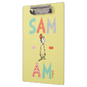 グリーンエッグとハム | Sam-I-Am クリップボード (左)