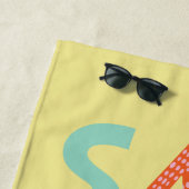 グリーンエッグとハム | Sam-I-Am ビーチタオル (インサイチュ)