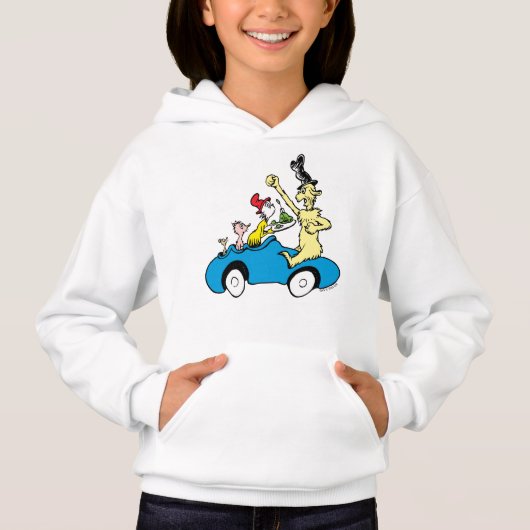 グリーンエッグス・アンド・ハムのキャラクターの車 (正面)