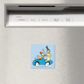 グリーンエッグス・アンド・ハムのキャラクターの車 マグネット (インサイチュ (食洗機))