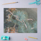 グリーンエドガー・デガで揺れるダンサー 薄葉紙 (クラフト)