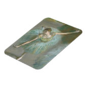 グリーンエドガー・デガのダンサー マグネット (左側)