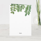 グリーンエメラルド結婚グリーンのサービスの順序 プログラム (裏面)