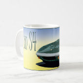 グリーンエランS4 コーヒーマグカップ (正面左)