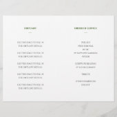 グリーンエレガントお祝い生活記念事業 チラシ (裏面)