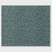 グリーンエレガントとイエローベージュトレンディー ラッピングペーパー (フラット)