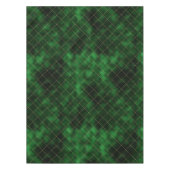 グリーンエレガントと金ゴールドダイヤモンドセントパトリックの日 テーブルクロス (正面)