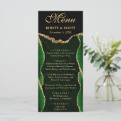 グリーンエレガントと金ゴールドフェイクグリッターアゲ結婚ート メニュー (スタンド正面)