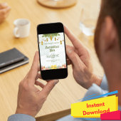 グリーンエレガントウォーターカラーラマダニフタル招待状 招待状