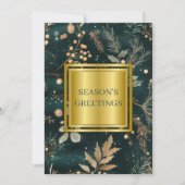 グリーンエレガントクリスマス植物事業 シーズンカード (正面)