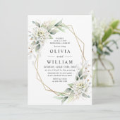 グリーンエレガントゴールデングリーナリーリハーサルディナー 招待状 (スタンド正面)