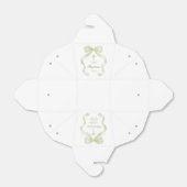 グリーンエレガントバプテスマ フェイバーボックス (折り畳みなし)