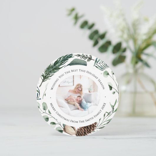 グリーンエレガントパインバウリースウォーター色フローラ シーズンカード (スタンド正面)