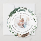 グリーンエレガントパインバウリースウォーター色フローラ シーズンカード (正面)