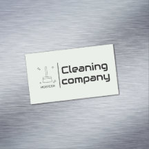 グリーンエレガントミニマル清掃会社シンプル