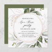 グリーンエレガントリーゴールデンホリデーオープンハウス  招待状 (正面/裏面)