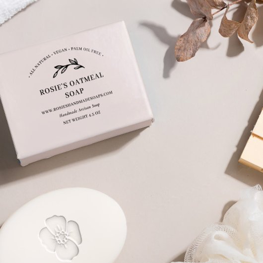 グリーンエレガントリーハンドメイド美しいスキンケア製品 ラバースタンプ