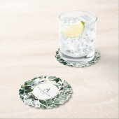 グリーンエレガントリー観葉ガーデンブライダルブランチ ペーパーコースター (インサイチュ)