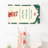 グリーンエレガントロータスランタンズメンディサンゲインディアン 横断幕 (インサイチュ)