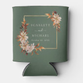 グリーンエレガント結婚ズ 缶クーラー (正面)