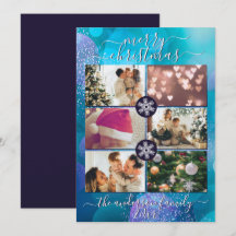 グリーンエレガント金ゴールド《写真》ぼけ味アートメリークリスマス