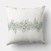 グリーンエレガント離れデザイン クッション (裏面)