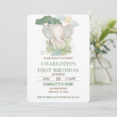 グリーンエレファントバースデーパーティー 招待状 (スタンド正面)