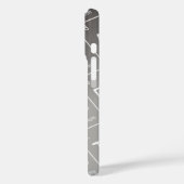 グリーンエレンマイヤーフラスコ(イニシャル付)化学 Case-Mate iPhoneケース (裏面 / 左)