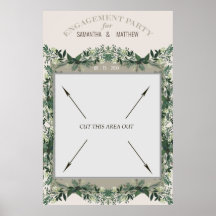 グリーンエンゲージメントパーティーポータブルフォトブース