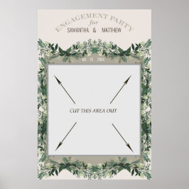 グリーンエンゲージメントパーティー ポータブルフォトブース ポスター