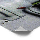 グリーンエンジンデジタルアートワーク ポスター (角)