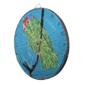 グリーンオウムのダーボード ダーツボード (正面右)