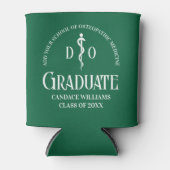 グリーンオステオパシー医学校卒業会 缶クーラー (正面)