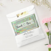 グリーンオパール |抱き枕 |紙袋 フェイバーバッグ (封をした状態)