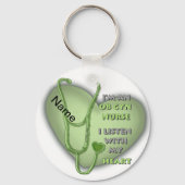 グリーンオブギンナースキーチェーン キーホルダー (正面)