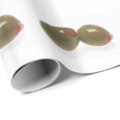 グリーンオリーブ ラッピングペーパー (ロールコーナー)