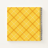 グリーンオレンジイエローワンラッキー先生 ノートブック (裏面)